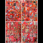 20th May 2021 - Red collage. 