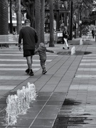 20th May 2021 - 600m (nearly 1/2 mile) of water fountain on the Corso, Manly