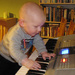 Kristian Samuel on the keyboard by okvalle