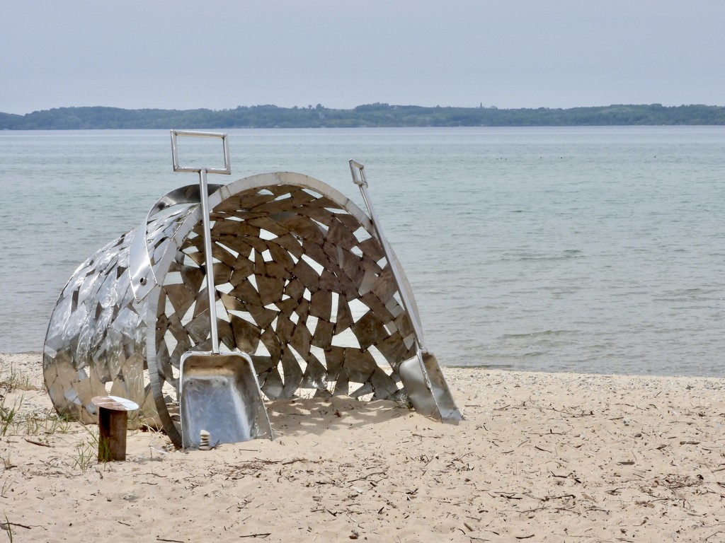 beach sculpture by amyk