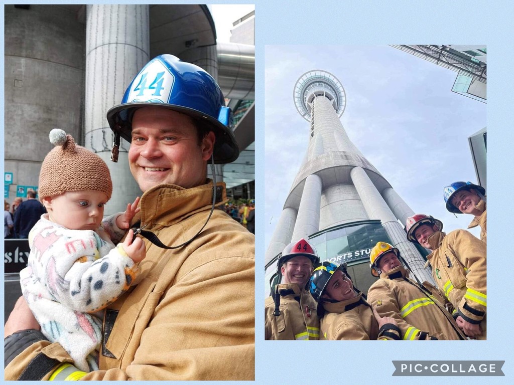 Firefighter Sky Tower Challenge, Auckland. by happypat