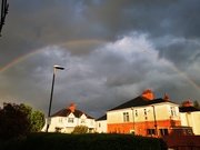 22nd May 2021 - Rainbow and Storm Clouds