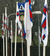 25th Apr 2010 - The Faroese Flag day, thanks to Winston Churchill