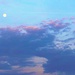 Full moon and sunset, Charleston Harbor by congaree
