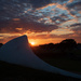 Littlehampton bandstand at sunset by josiegilbert