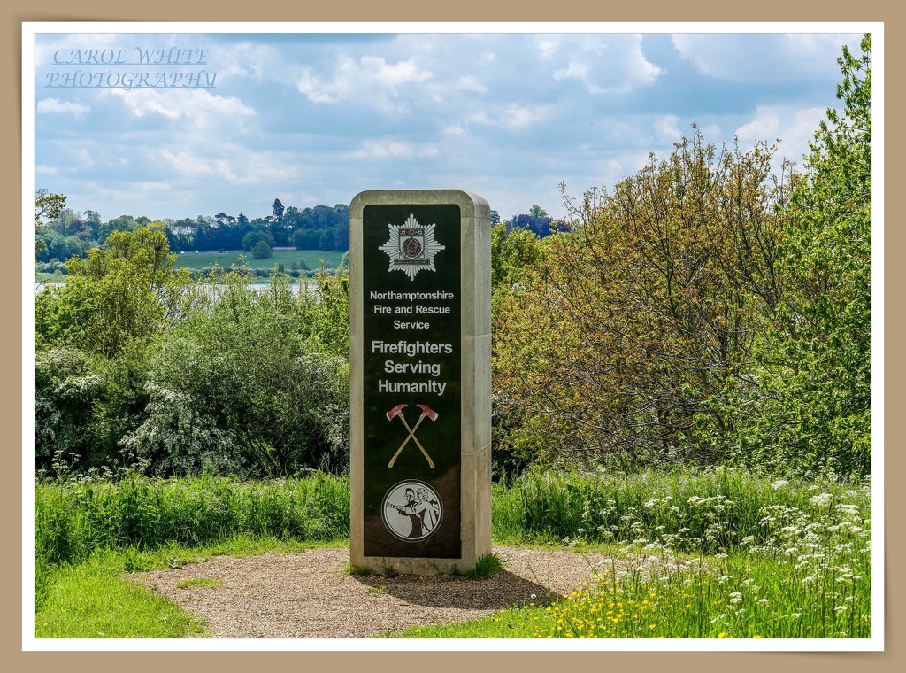 A Tribute To Northamptonshire Fire Fighters,Brixworth Country Park by carolmw