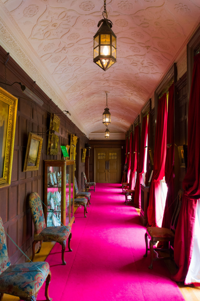 A corridor at Polesden Lacey by rumpelstiltskin