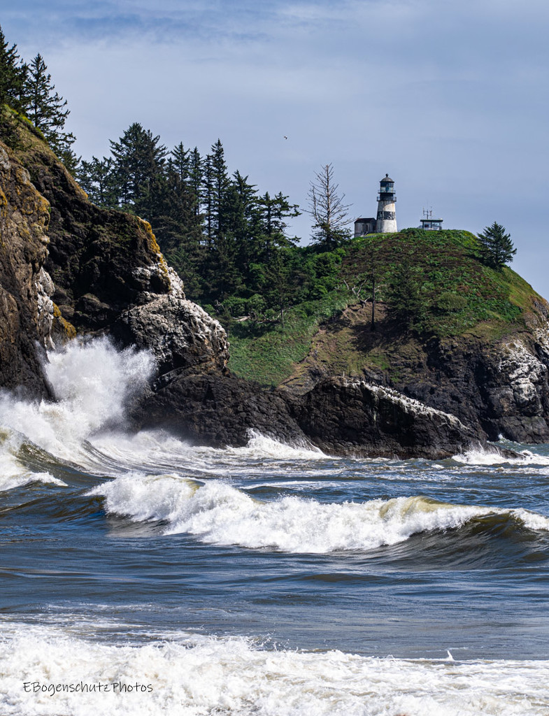 Cape Disappointment Light House  by theredcamera