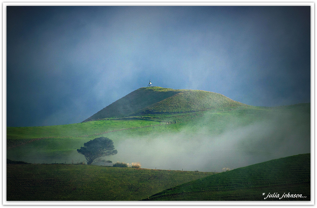 Mist around the Trig Hill.. by julzmaioro