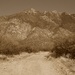 mountains in sepia by blueberry1222