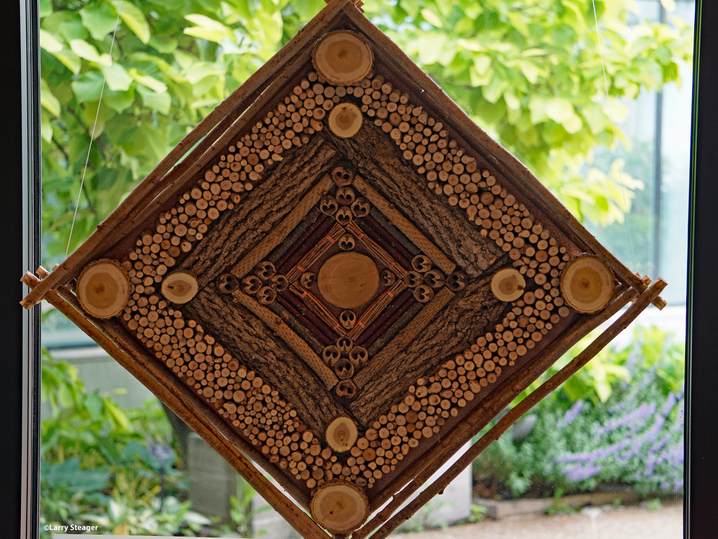 Mandala made of corks by larrysphotos