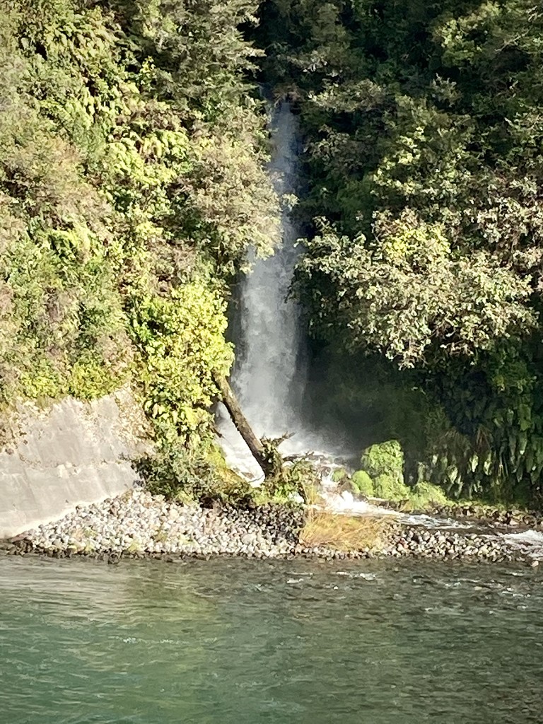 Falls on the Tongariro River by Dawn
