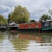 Narrow by boats on the River Thames by yorkshirelady