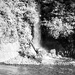 Falls on Tongariro River B & W for Mrs Laloggie by Dawn