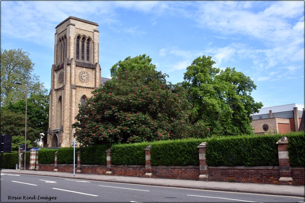 The church in Bromham Road by rosiekind
