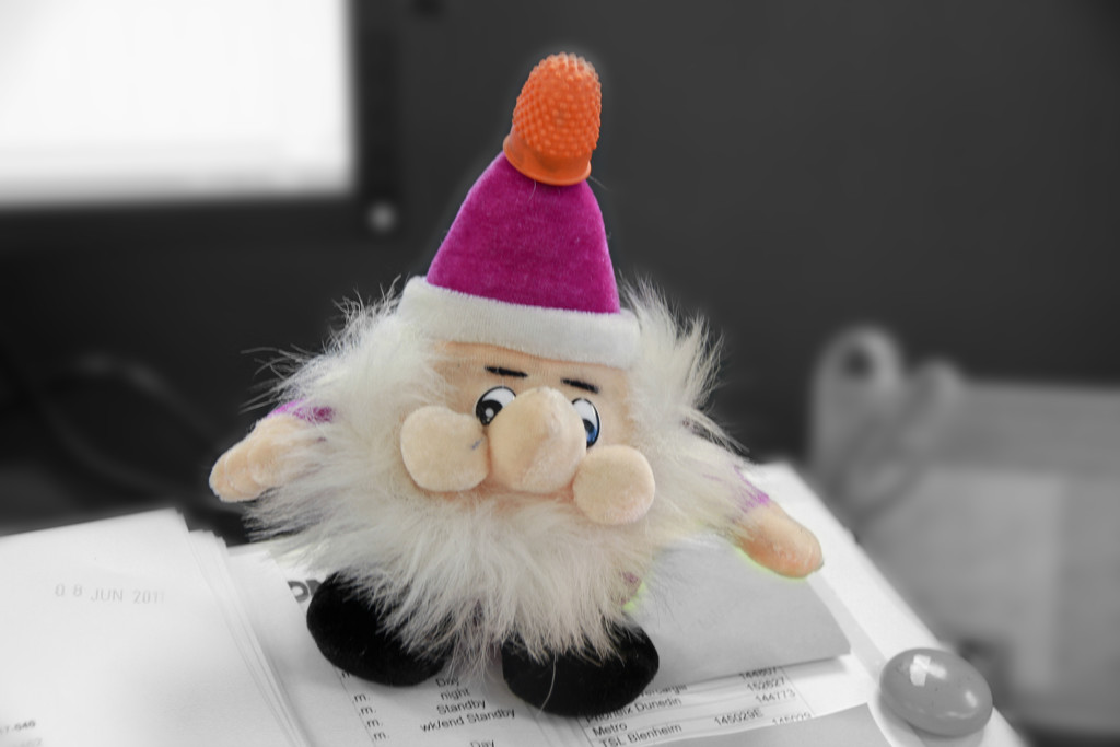 Jolly Office Knome by helenw2