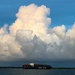 Summer clouds over Charleston Harbor by congaree