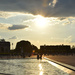 Sunset from Le Louvre  by parisouailleurs