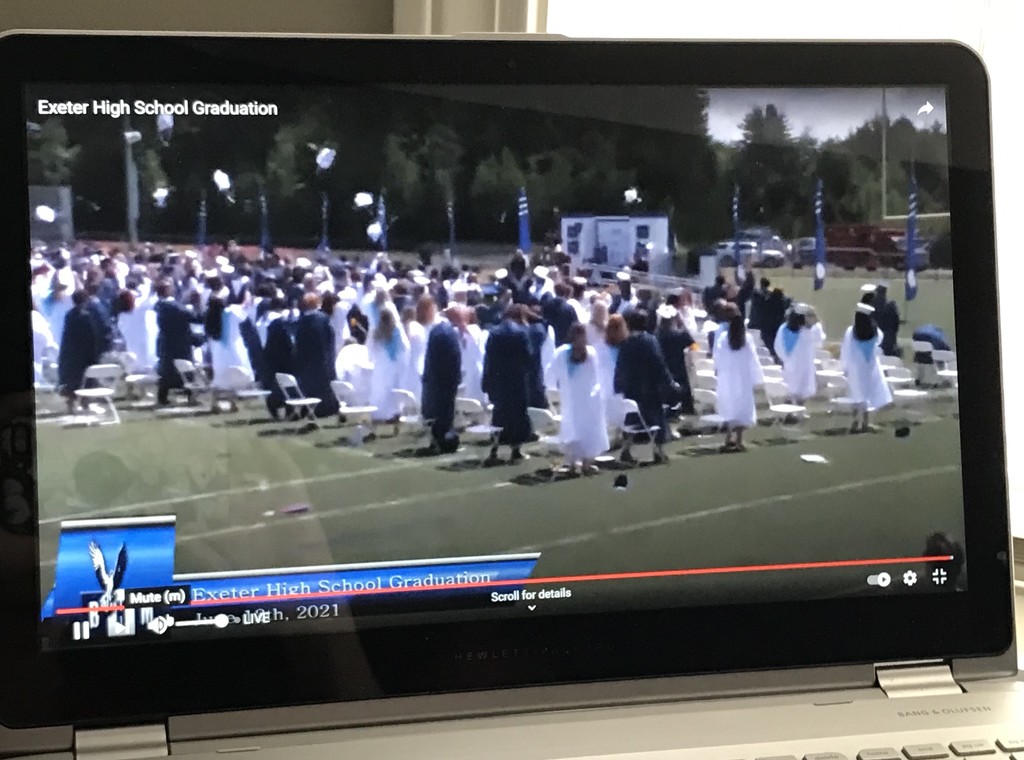 Watching graduation by mjmaven