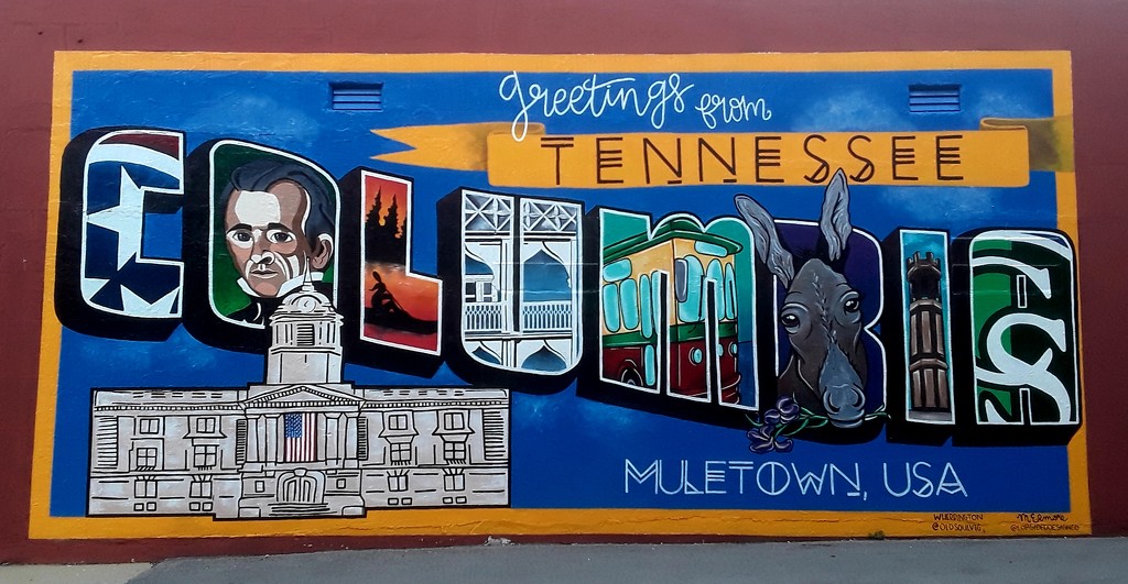 Muletown Mural  by linnypinny