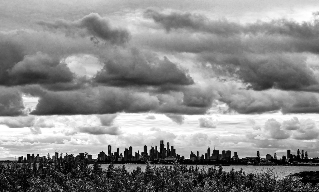 Melbourne under clouds by ankers70