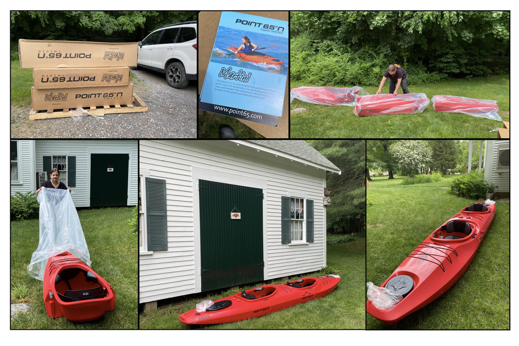 T's kayak arrived! by berelaxed