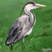 The Heron (painting) by stuart46