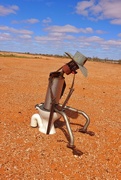 14th Jun 2021 - Outback Sculpture - Think Tank