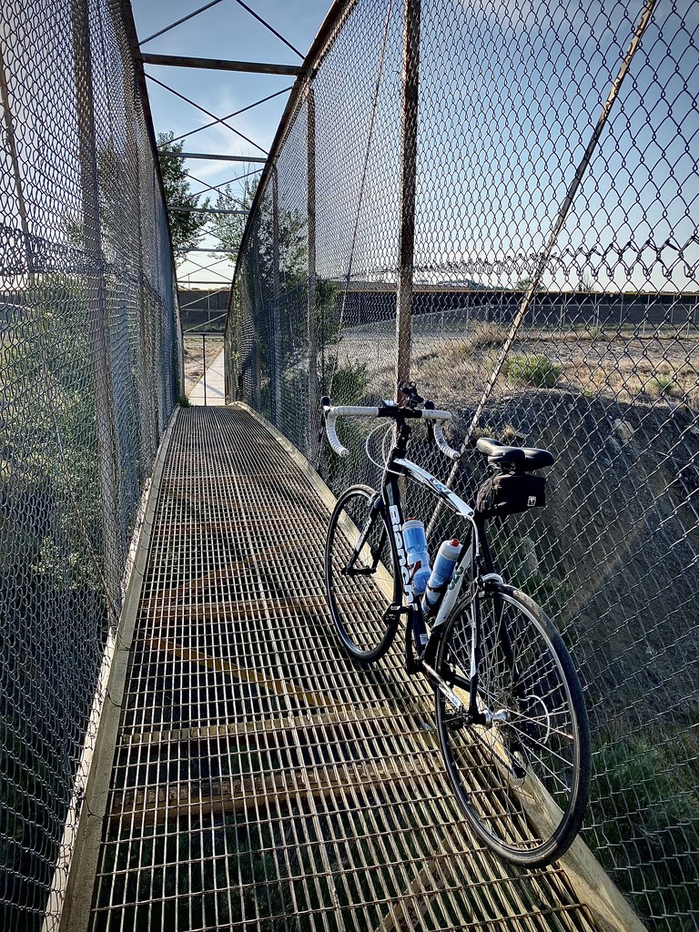 Bike bridge by jeffjones
