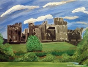 17th Jun 2021 - Caerphilly Castle (painting)