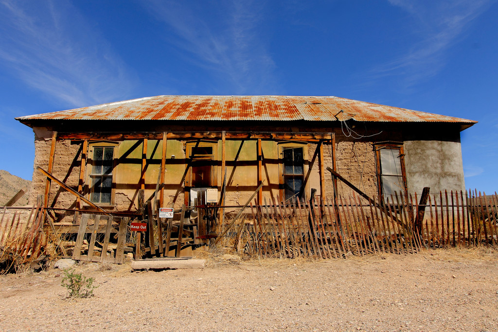 Old Bella Hotel in Lake Valley, New Mexico by ryan161