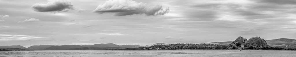Dumbarton Rock, Firth of Clyde by iqscotland
