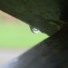 Raindrop on Railing  by sfeldphotos
