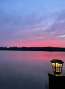 22nd Jun 2021 - Sunset on the lake 