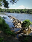 23rd Jun 2021 - Old Dam on the Catawba so boats could enter the canal