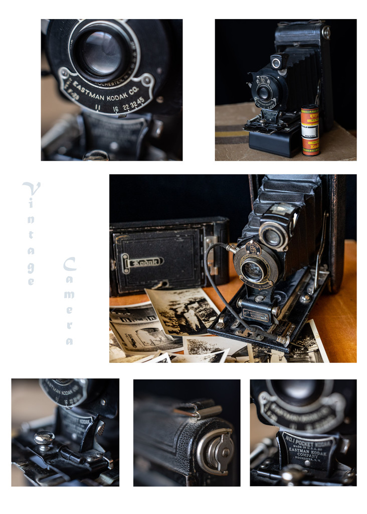 Vintage Camera and details by theredcamera