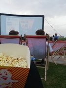 23rd Jun 2021 - Watching a movie on a shopping mall roof