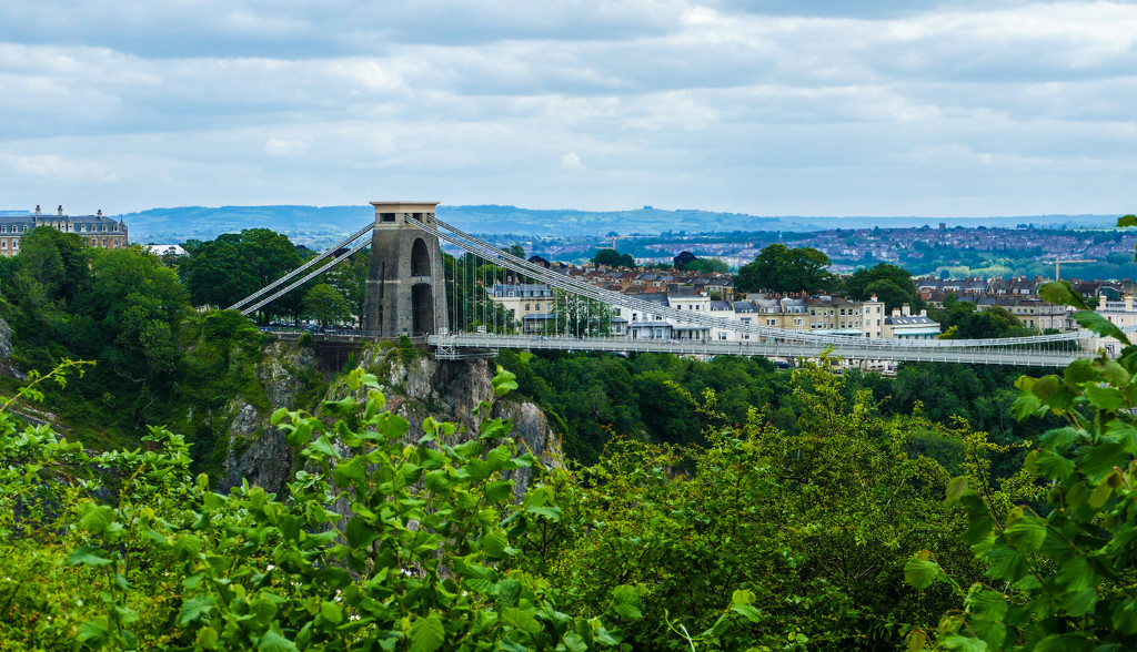clifton suspension bridge from leigh woods by cam365pix