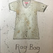 Rag Bag Watercolor by juliedduncan