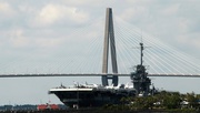 26th Jun 2021 - USS Yorktown And Bridge