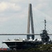 USS Yorktown And Bridge by randy23