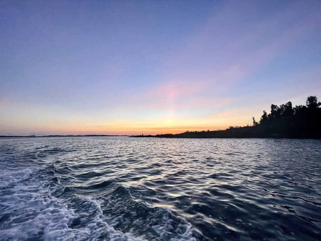 Sunset boat trip by lisasavill