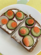 24th Jun 2021 - my mom’s veggie sandwich 