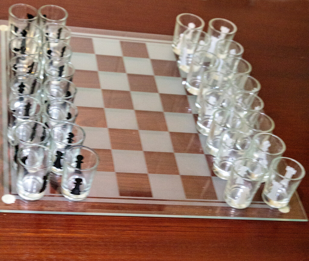 Drinker's Chess Set by hjbenson