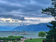 25th Jun 2021 - Boat on lake Geneva. 