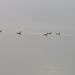 Geese in Fog by k9photo