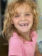 26th Jun 2021 - She finally lost her top tooth!