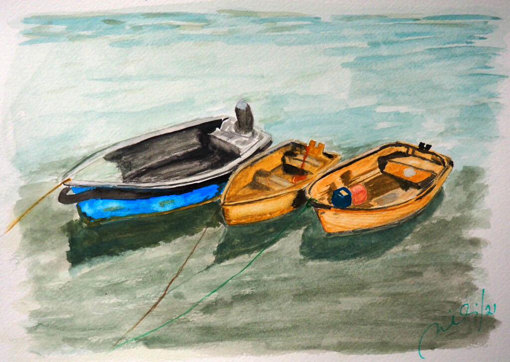three boats by summerfield