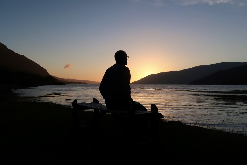 Sunset over Little Loch Broom by jamibann