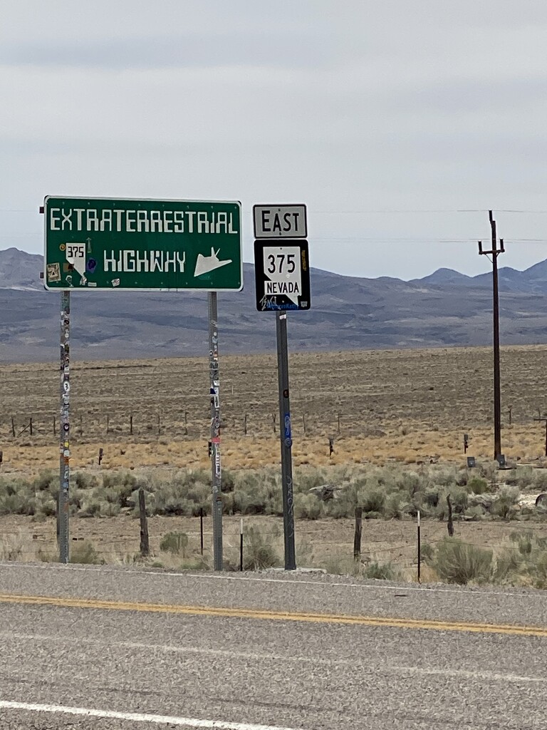 Extraterrestrial Highway Nevada by clay88